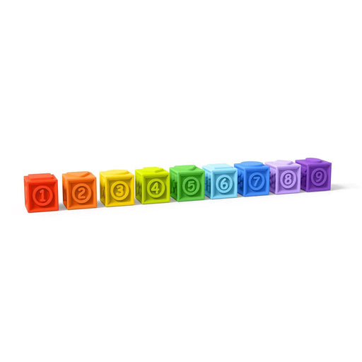 Bright Starts® - Bright Starts KaledioCubes™ 9 Stack & Squeeze Blocks