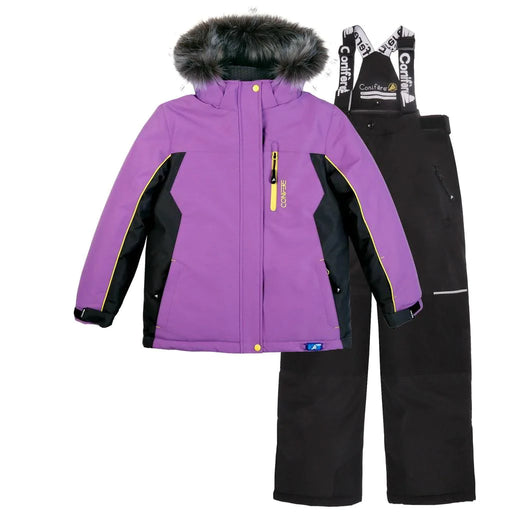 Conifere - Conifere Girls Purple Aesthetic Snowsuit Set