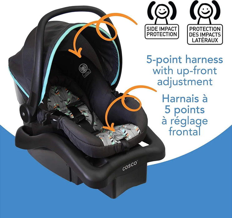 Cosco® - Cosco Light N Comfy Infant Car Seat - Etched Arrow