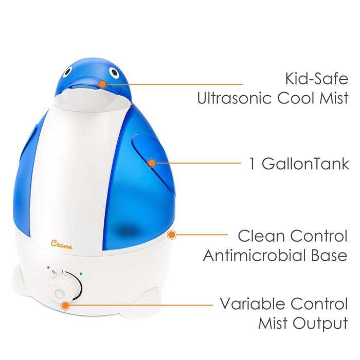 Crane - Crane Adorables Ultrasonic Cool Mist Humidifier