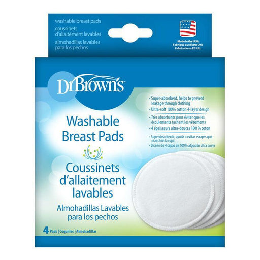 Dr. Brown's® - Dr. Brown's Washable Breast Pads - 4 Pack