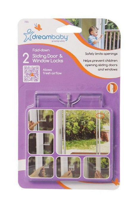 Dreambaby® - Dreambaby Sliding Door & Window Locks (2 pack)
