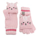 Flapjack Kids - Flapjack Kids Knitted Fingerless Gloves w/Flap - Chat (2-6Y)