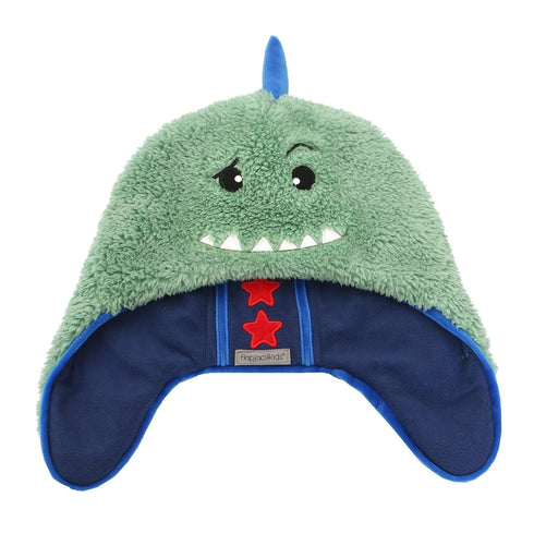 Flapjack Kids - Flapjack Kids Reversible Sherpa Hat - Dino/Astronaut