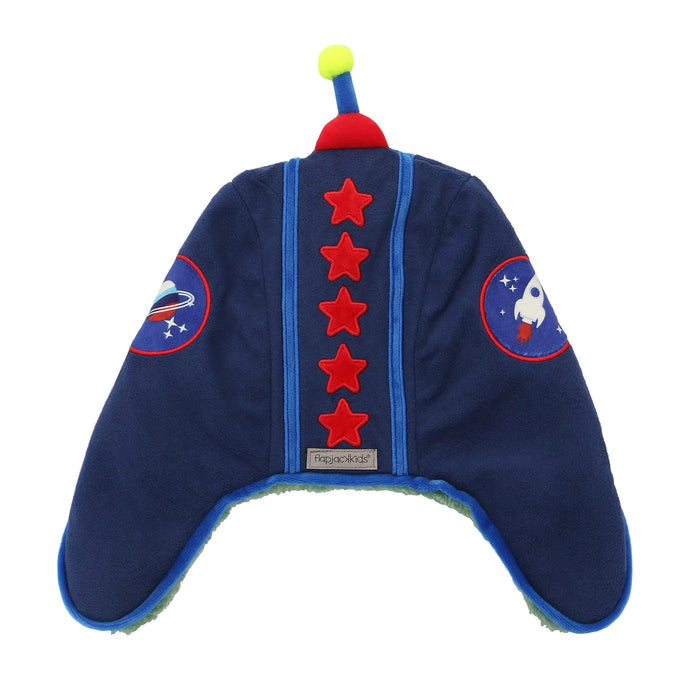Flapjack Kids - Flapjack Kids Reversible Sherpa Hat - Dino/Astronaut