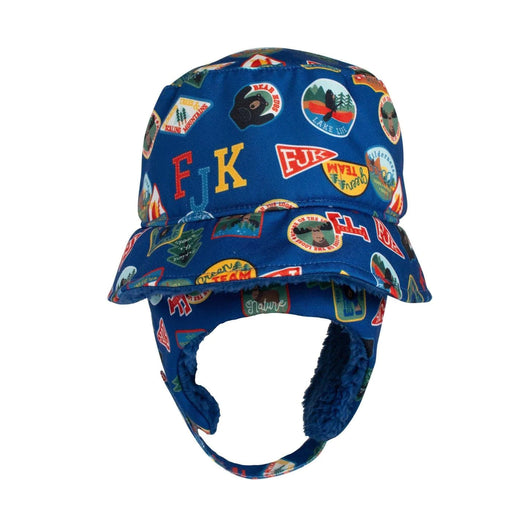 Flapjack Kids - Flapjack Kids Winter Bucket Hat - Patches 2-4Y