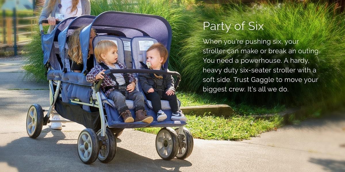 Foundations® - Foundations GAGGLE® Jamboree 6-Passenger Stroller