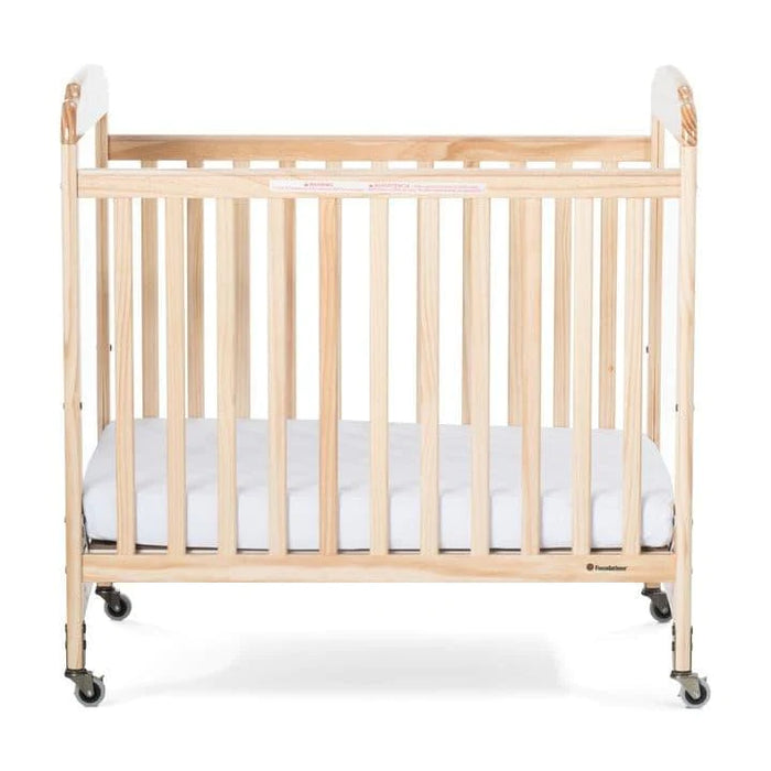 Foundations® - Foundations Next Gen Serenity® Baby Crib with Adjustable Mattress Board - Clearview