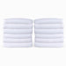 Foundations® - Foundations SafeFit™ Elastic Fitted Safety Sheet - Compact Size Cribs - 12 Pack - White