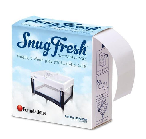 Foundations® - Foundations SnugFresh® Playard Ribbons - 3 Dispensers (50 Ribbons Per Dispenser)