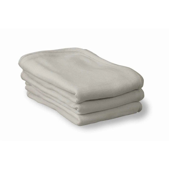 Foundations® - Foundations ThermaSoft™ Blankets - 100% Cotton Knit Thermal Blankets (6 pack)