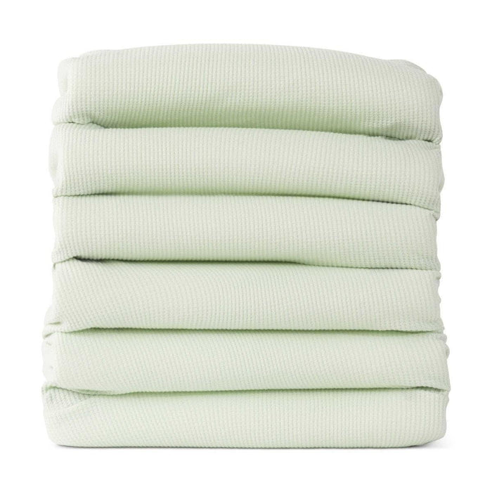 Foundations® - Foundations ThermaSoft™ Blankets - 100% Cotton Knit Thermal Blankets (6 pack)