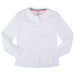 French Toast® - French Toast Girls School Uniform Long Sleeve Peter Pan Collar Blouse - White - SE9384