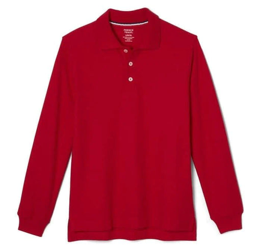 French Toast® - French Toast Unisex School Uniform Long Sleeve Pique Polo - SA9085