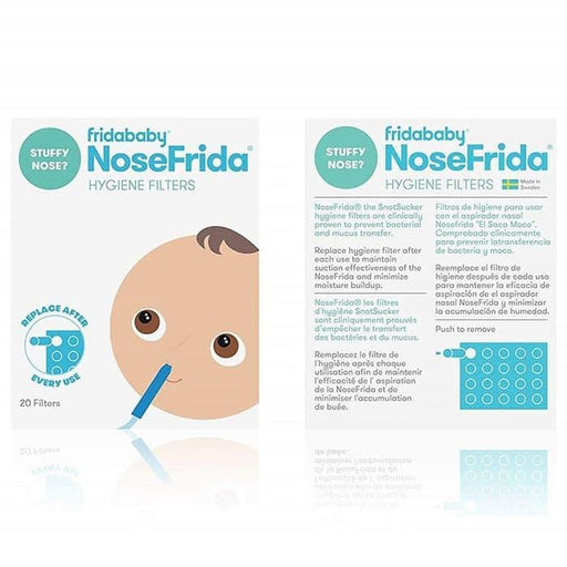 Frida Baby® - Frida Baby NoseFrida Nasal Aspirator Hygiene Filters - 20 pack - Made in USA