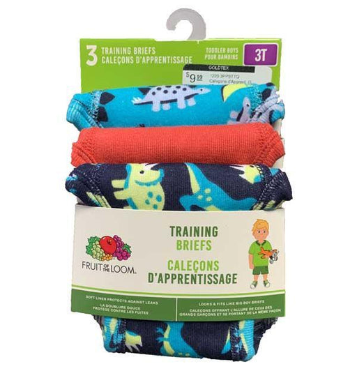 Fruit of the Loom® - Fruit of the Loom Toddler Boys Training Pants Underwear - 3 pack