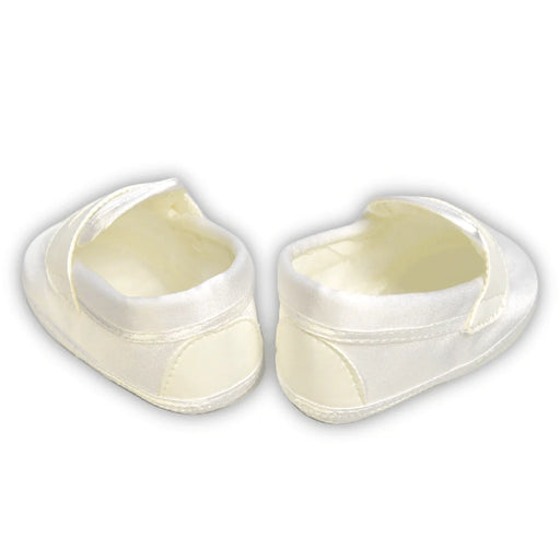 Gianfranca® - Baby Boy White Baptism Shoes - Made in Italy