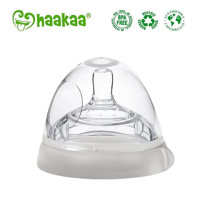 Haakaa® - Haakaa Silicone Baby Bottle Nipple Attachment - Generation 3