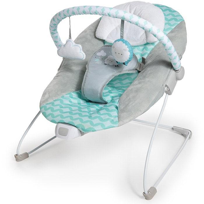 Ingenuity® - Ingenuity by Bright Starts Ity Bouncity Bounce Vibrating Deluxe - Baby Bouncer Seat - Goji