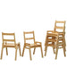 J.B. Poitras® - J.B. Poitras Solid Maple Hard Wood Stackable Classroom Chairs