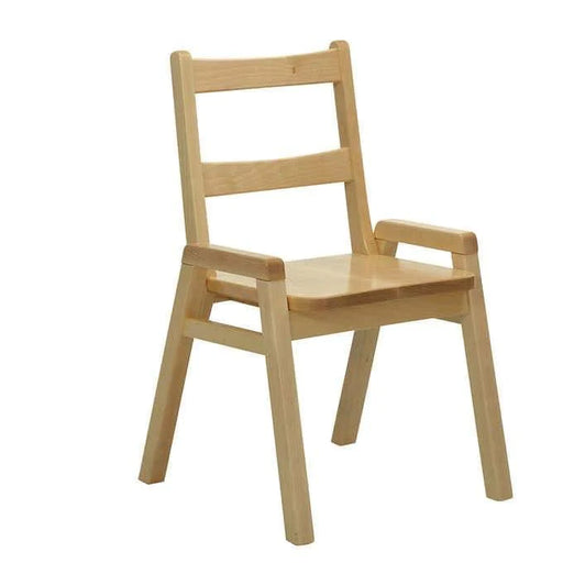 J.B. Poitras® - J.B. Poitras Solid Maple Hard Wood Stackable Classroom Chairs