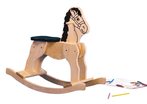 J.B. Poitras® - J.B. Poitras Solid Maple Wood Rocking Horse