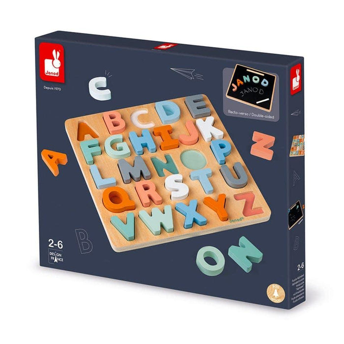 Janod® - Janod Alphabet Wooden Puzzle - Sweet Cocoon