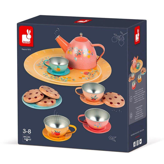 Janod® - Janod Metal Tea Set Dinnerware