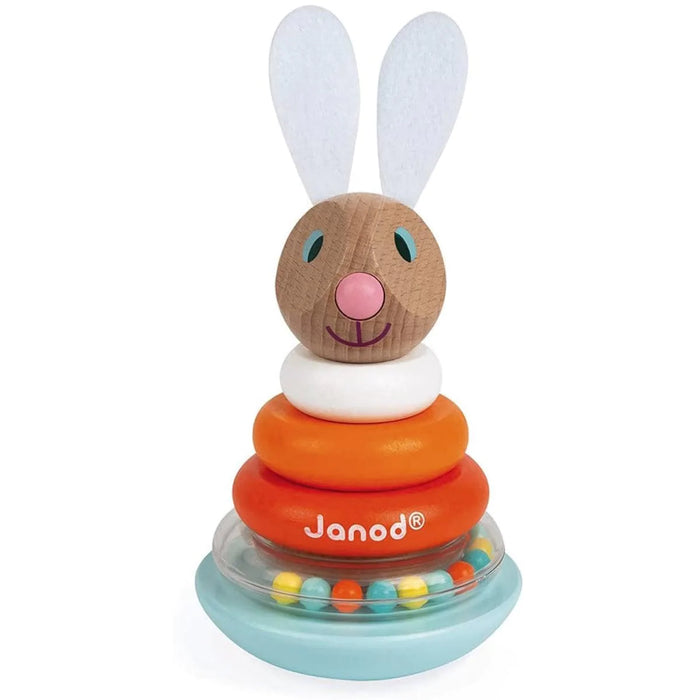 Janod® - Janod Wooden Stackable Roly-Poly Rabbit