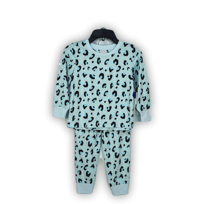 Jellifish - Blue Leopard Pyjama (2 Piece)