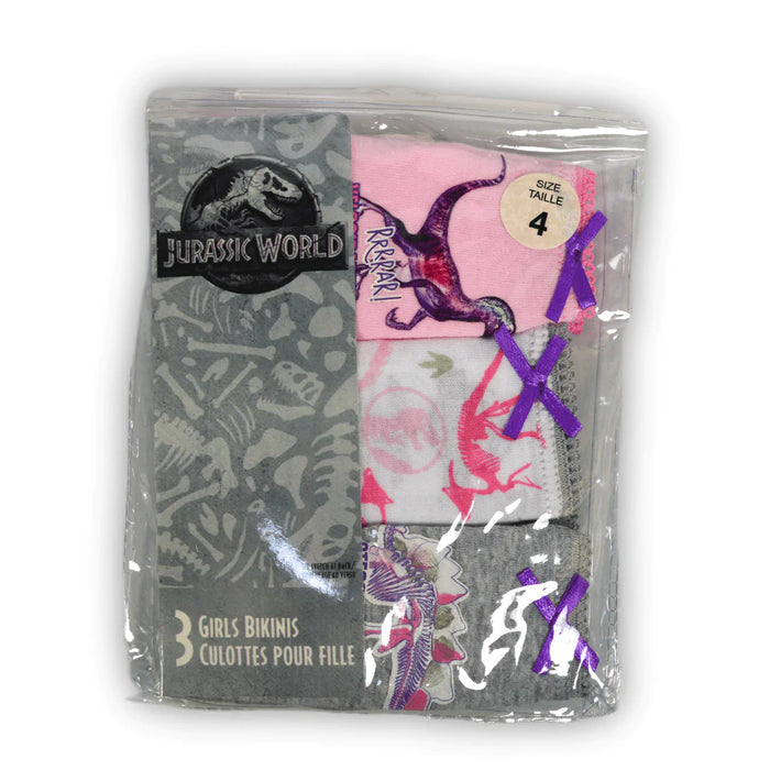 Jellifish - Jurassic 2 Girls Underwear (3 Pack)