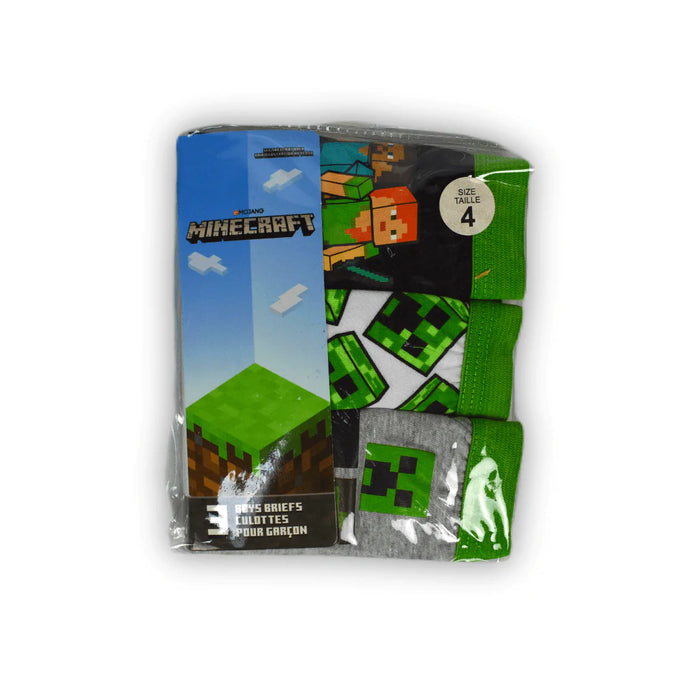 Jellifish - Minecraft Boy Underwear (3 Pack)