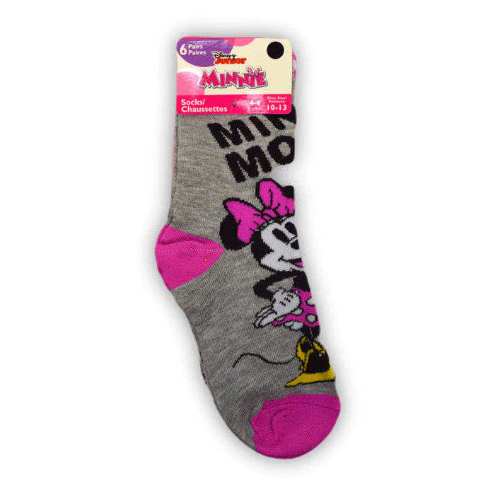 Jellifish - Minnie Mouse Socks (6 Pack)
