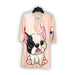 Jellifish - Night Gown with Cosy Socks - Pink Dog