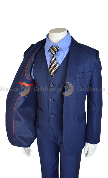 Johnson's Creation® - Johnson's Creation 5-piece navy suit set