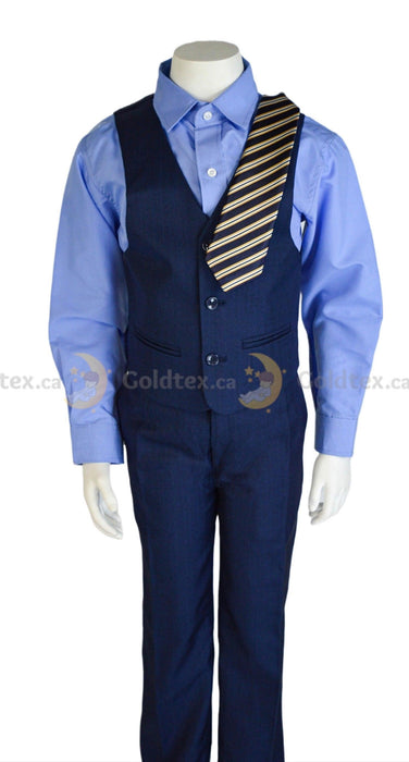 Johnson's Creation® - Johnson's Creation 5-piece navy suit set