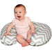 Jolly Jumper® - Jolly Jumper Deluxe Baby Sitter Nursing Pillow & Quilted Play/Change Mat - Chevron Grey