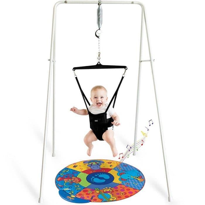 Jolly Jumper® - Jolly Jumper The Original Baby Exerciser on a Stand with Musical Mat