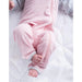 Juddlies Designs® - Juddlies Raglan Organic Cotton Playsuit - Dogwood Pink