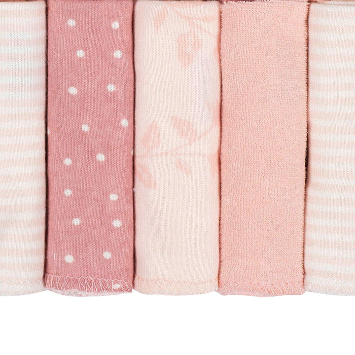 Just Born - Just Born 10-Pack Baby Girls Vintage Floral Washcloths