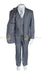 Kids Energy® - Kids Energy 5 Piece mat black Formal Suit - Style 5090 - Grey