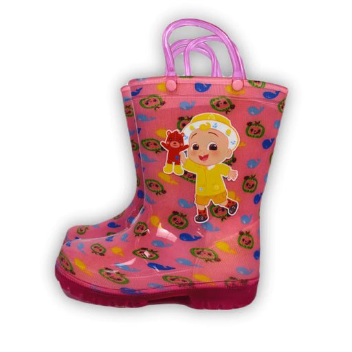 Kids Shoes - Kids Shoes Cocomelon Toddler Girls Light-up Rain Boots