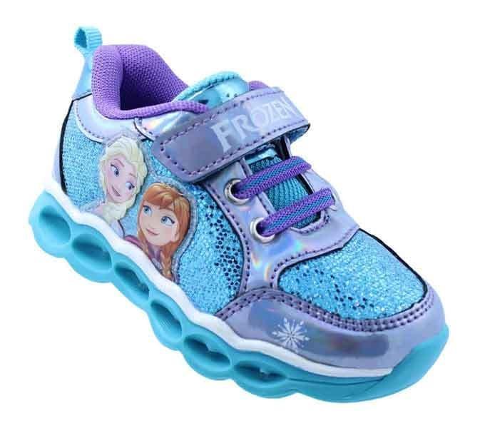 Kids Shoes - Kids Shoes Frozen │Little Girls athletic shoes with Lights
