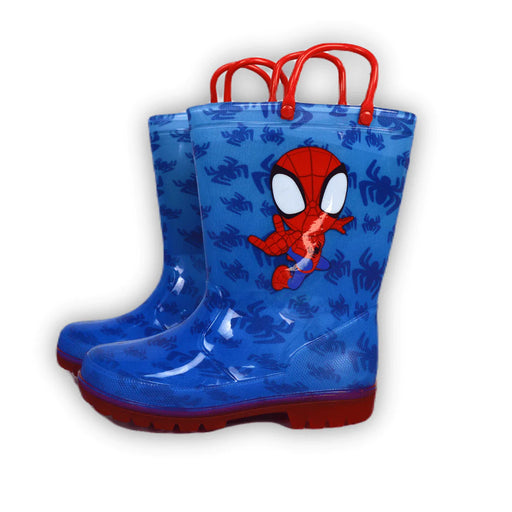 Kids Shoes - Kids Shoes Spiderman Boys Light Up Rain Boots