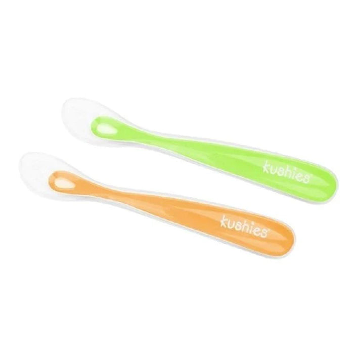 Kushies® - Kushies Silifeed -Silicone Spoon -Carrot / Citrus
