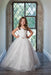 Macis Design® - Macis Design Girl Dress 73803 - Ivory