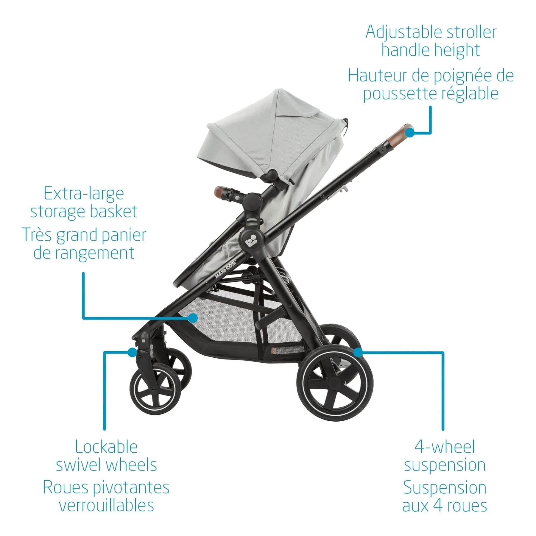 Maxi Cosi - Maxi Cosi Zelia Max 5-in-1 Modular Travel System