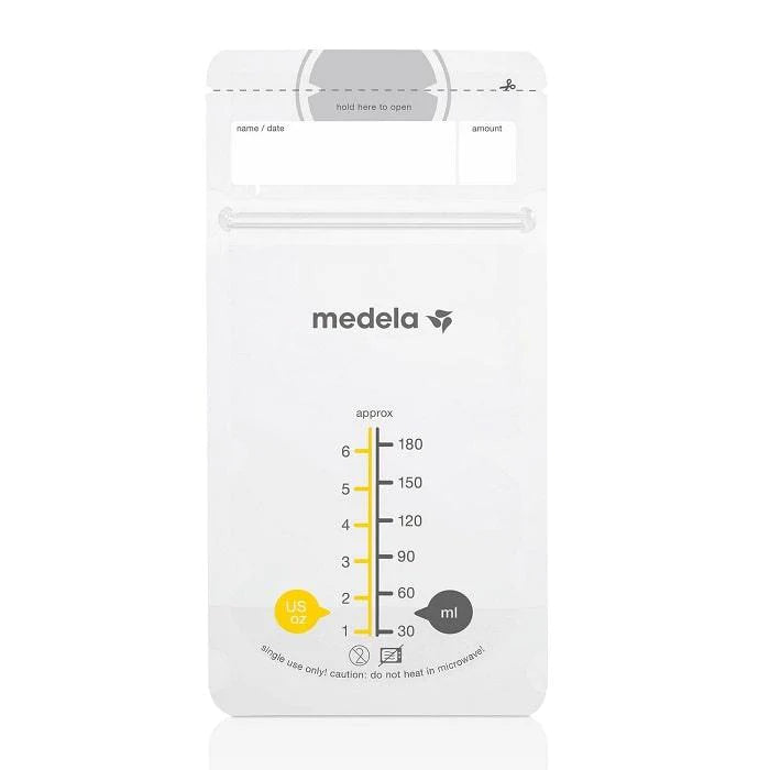 Medela® - Medela Breast Milk Storage Bags - 6oz / 180ml - 25 Pack