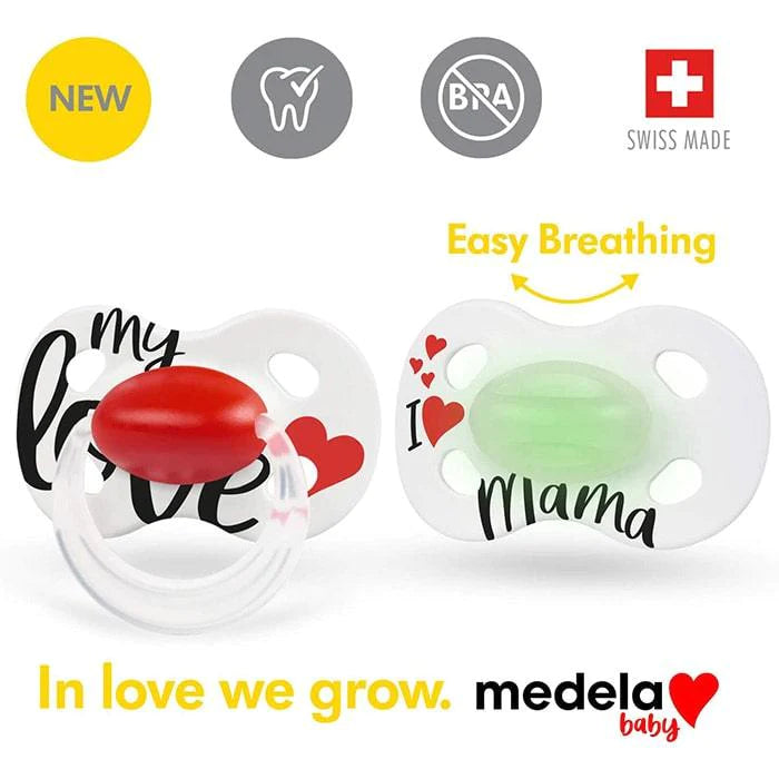 Medela® - Medela Day & Night Senso Pearl Pacifiers - 2 Pack