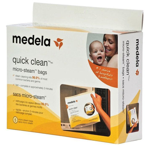 Medela® - Medela Quick Clean Micro-Steam Bags - 5 Pack